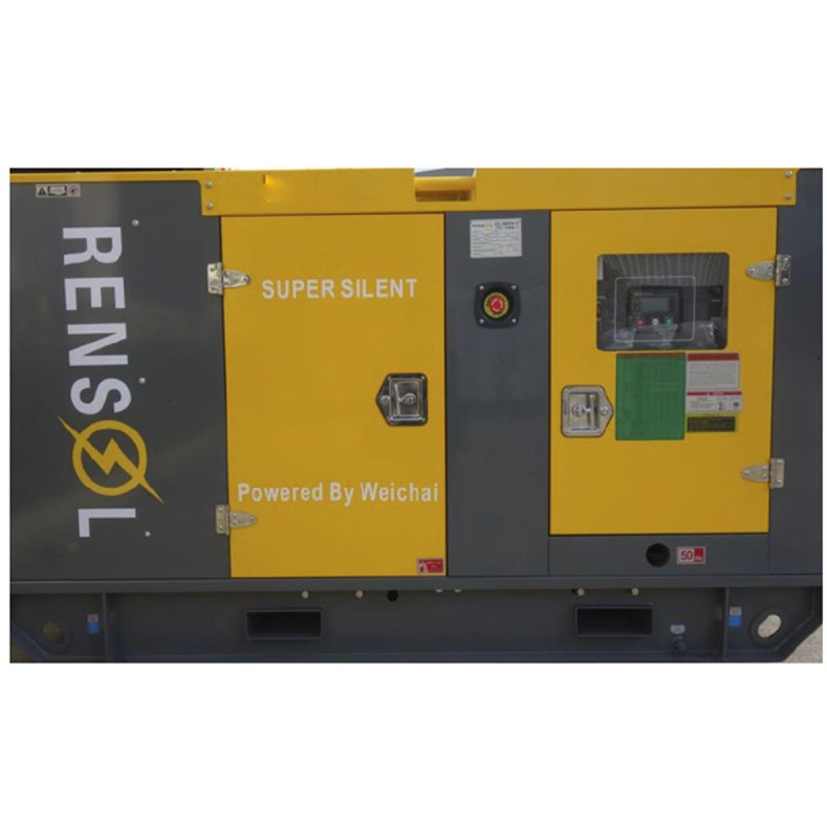 Дизельная генераторная установка Rensol RW 22 HC кожух