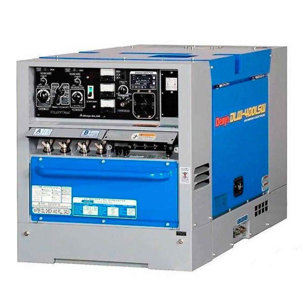 Сварочный генератор дизельный двухпостовой Denyo DLW-400LSW