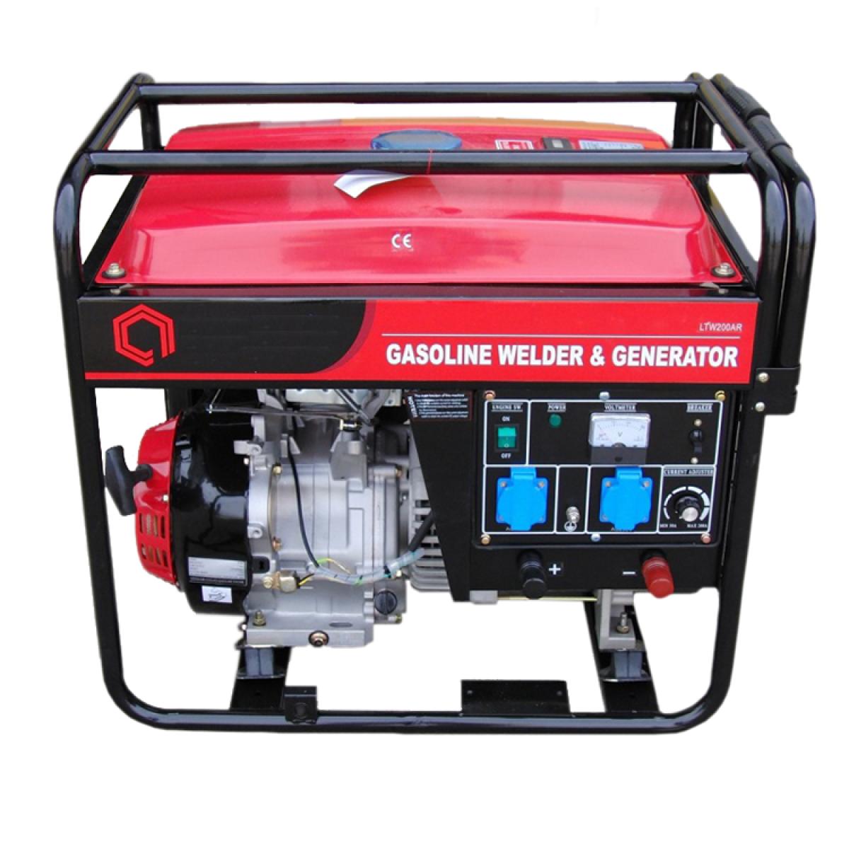 Генератор сварочный бензиновый АМПЕРОС LTW200AR
