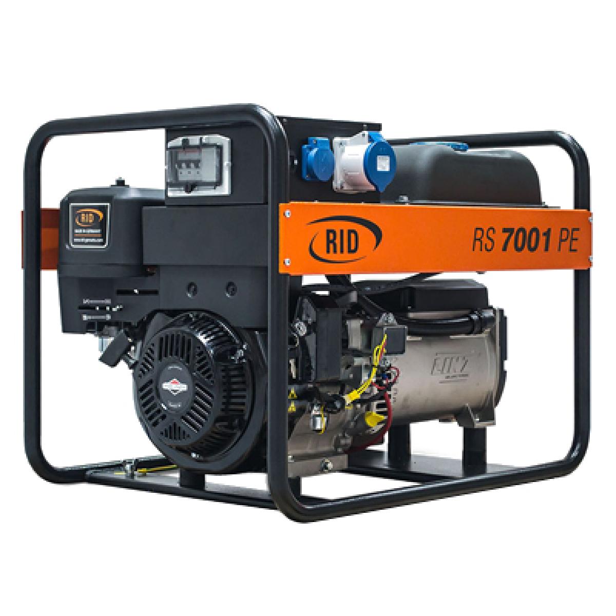 Генератор бензиновый RID RS 7001 PE