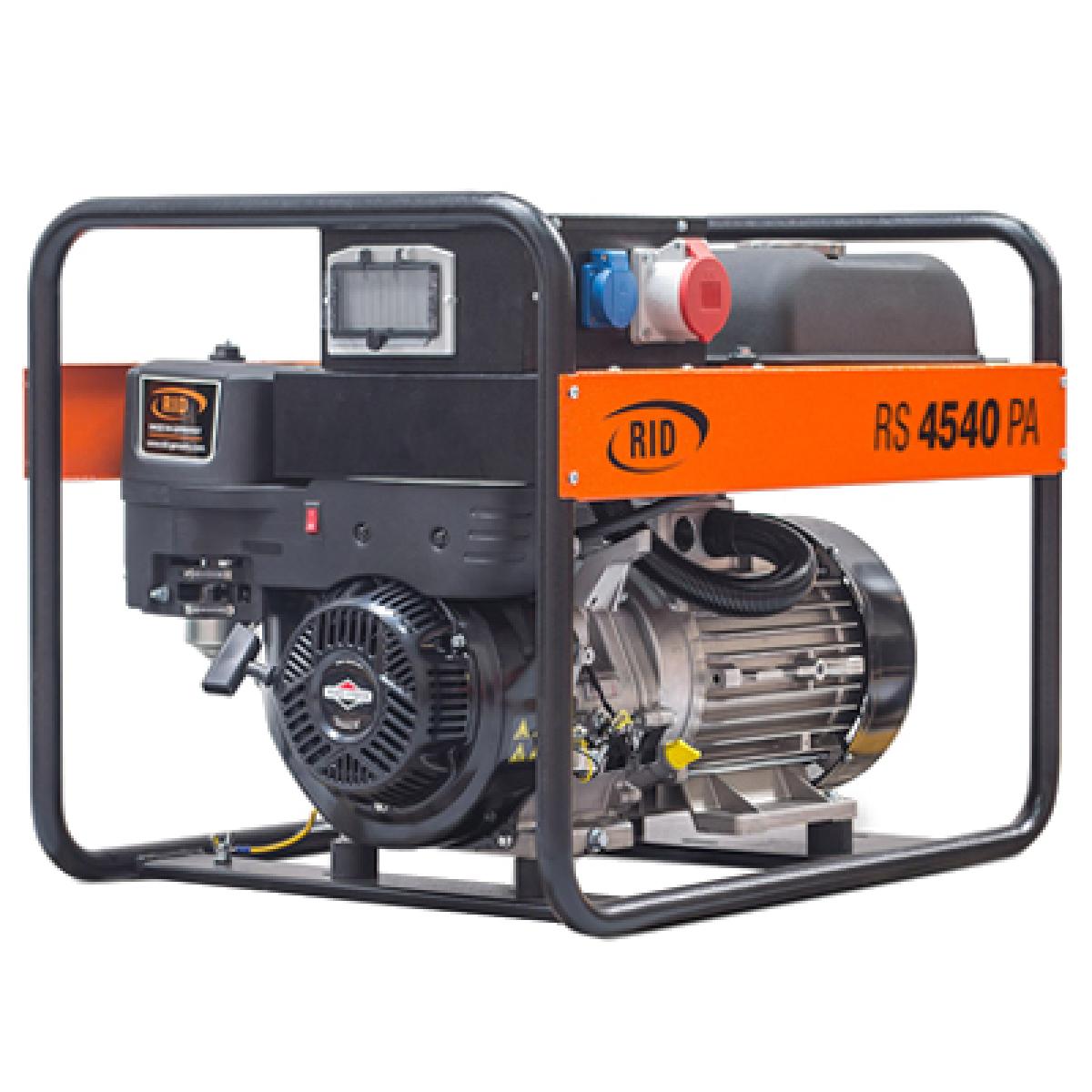 Генератор бензиновый RID RS 4540 PAE