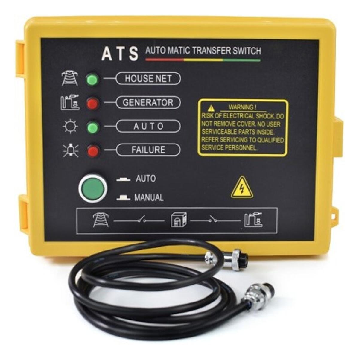 Блок автозапуска REDVOLT 1Ф, 7 кВт (дизель)