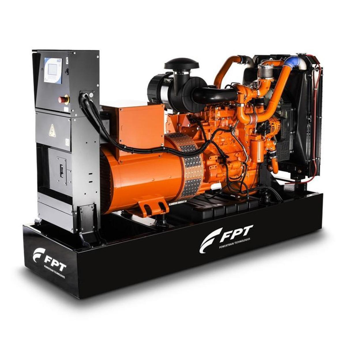Дизельная электростанция FPT (IVECO) GE NEF125 открытого типа на раме