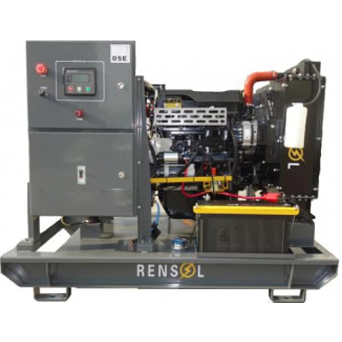 Дизельная генераторная установка Rensol RC 275 HO откр.