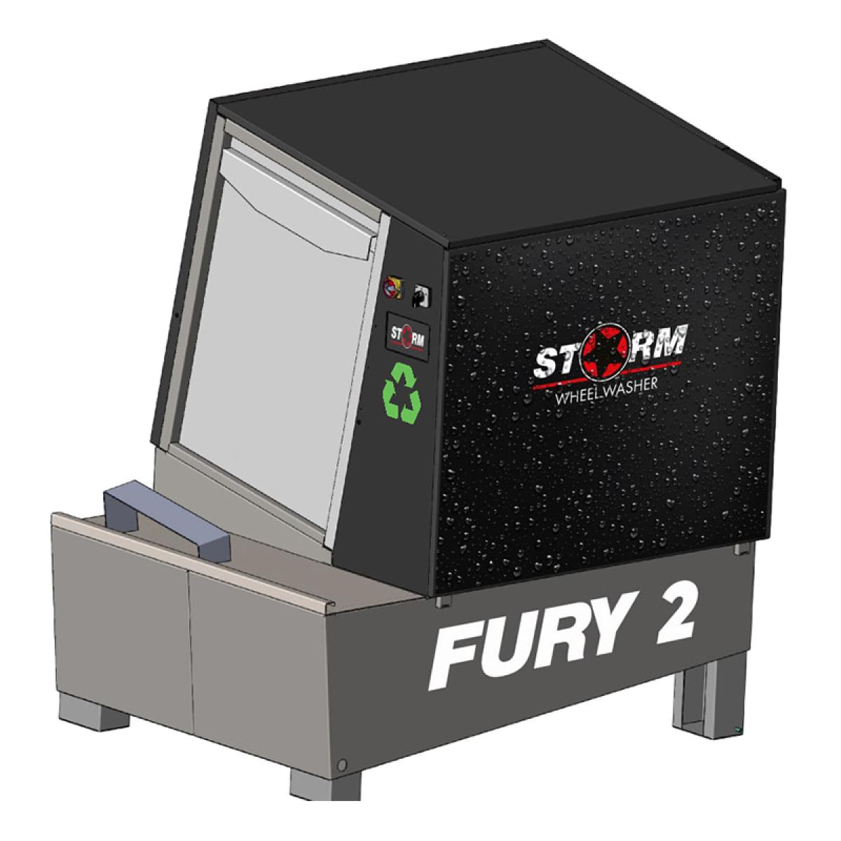 Мойка для колес СТОРМ FURY 2
