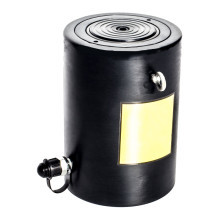 Грузовой алюминиевый домкрат с пружинным возвратом штока Инстан ДГА10-50П (10т, ход 50мм)