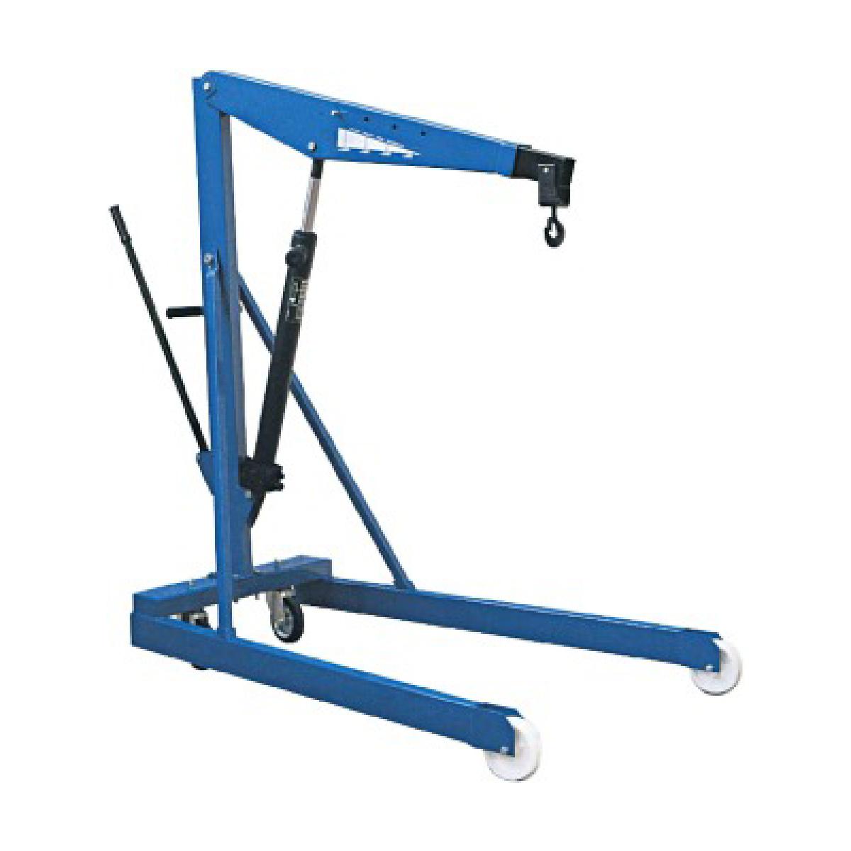 Кран гаражный гидравлический 0,5 т Werther-Oma W140, двухтактный насос