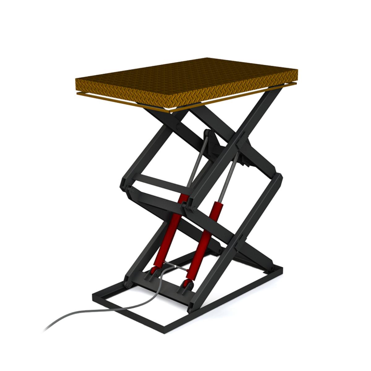 Гидравлический подъемный стол Вектас 1000х1500х360 мм г/п 1 т