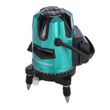 Лазерный нивелир ProfiPower NL-5703G (3 луча, лазер - зеленый, Li-ion - 1шт., З/У, сумка-чехол)