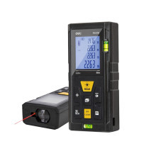 Лазерный дальномер DELI DL4170 (диапазон измерения 0,05-80м, точность ±3мм, дисплей 1,7 дюймов)