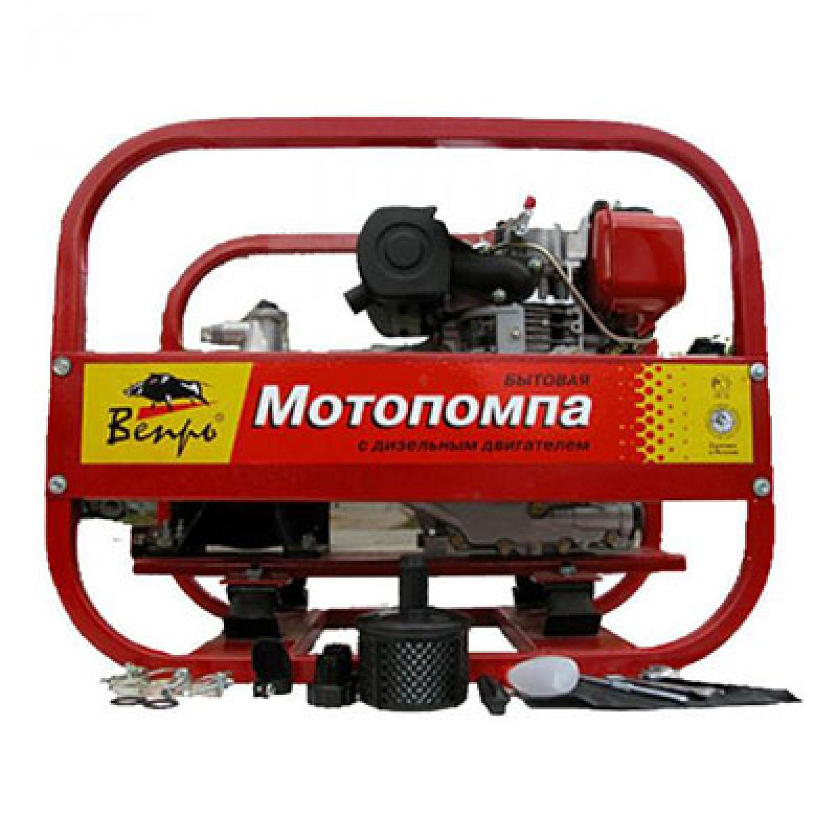Мотопомпа Вепрь МП 120 ДЯ (пожарная)