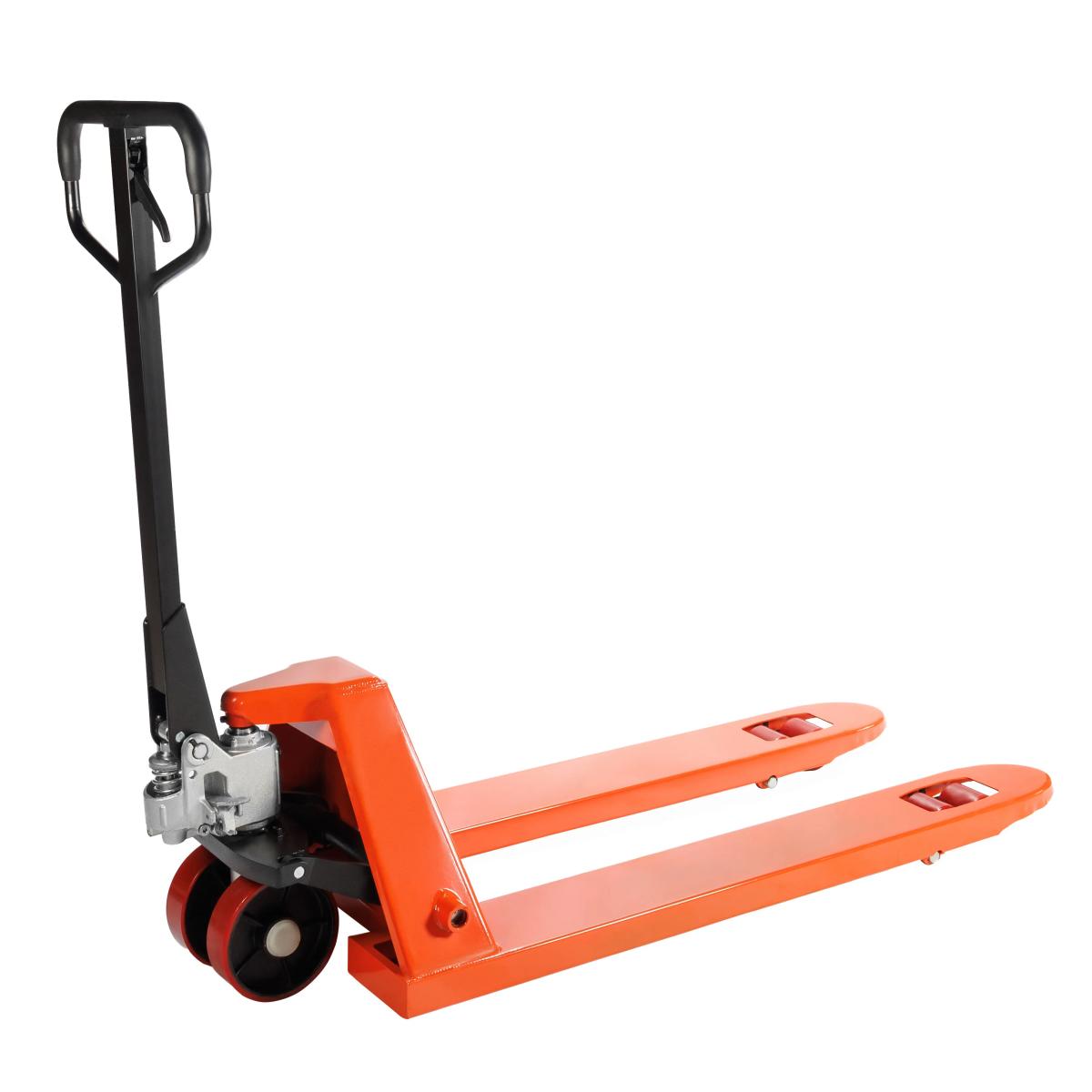 Тележка гидравлическая AC 25 с полиуретановыми колесами грузоподъёмность 2,5 т 1001328