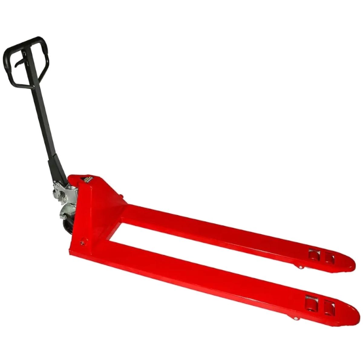 Тележка гидравлическая (рохля) WL BF25 1800х550 усиление 140см (PU) (HP-30-30CM-1800PUB)