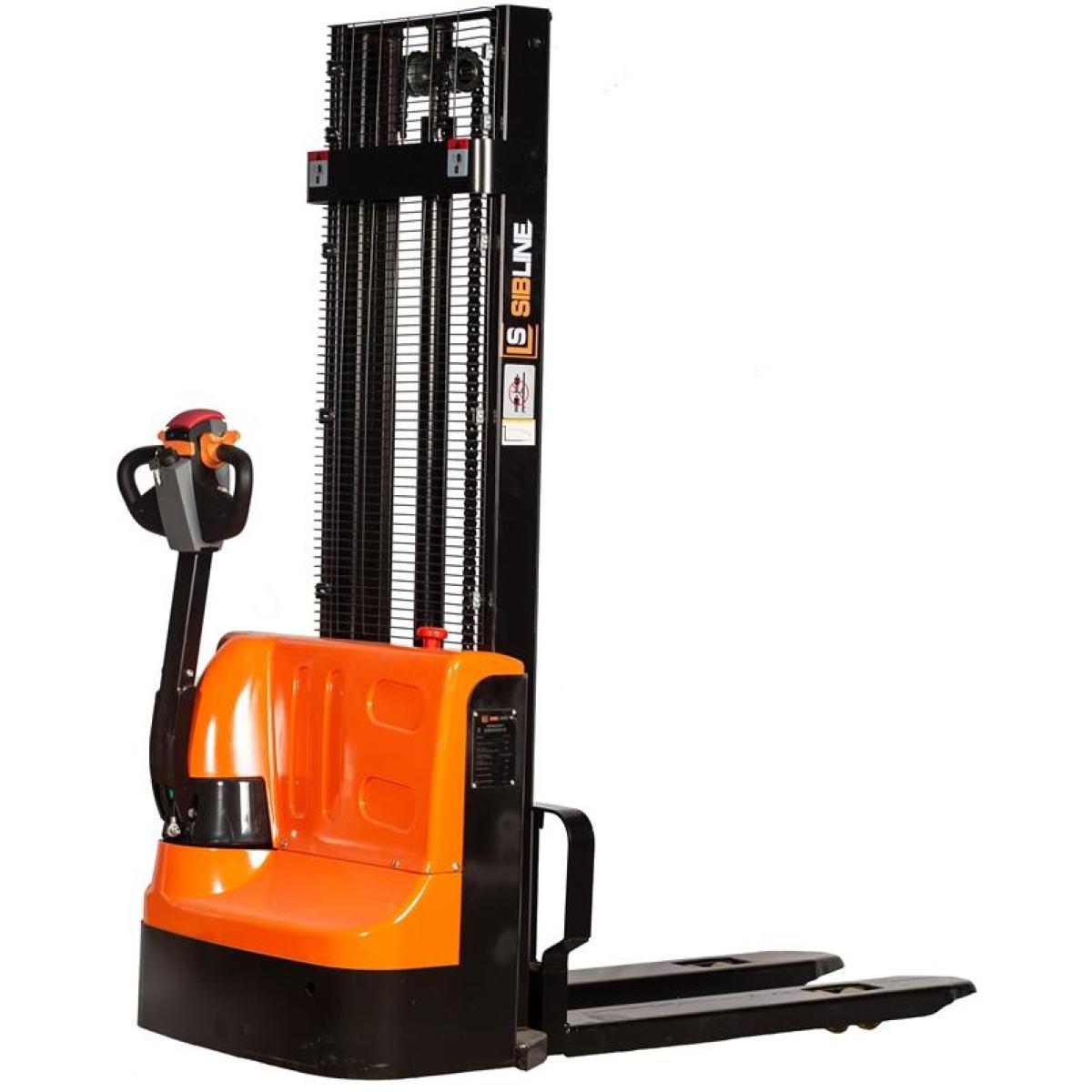 Штабелер электрический самоходный SIBLINE CL1230J 1,2Т 3М сопровождаемый, литий-ионная АКБ