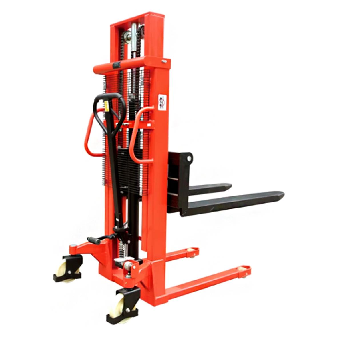 Ручной гидравлический штабелер RAKUDA PLH 1000 30 с раздвижными вилами (VILS)