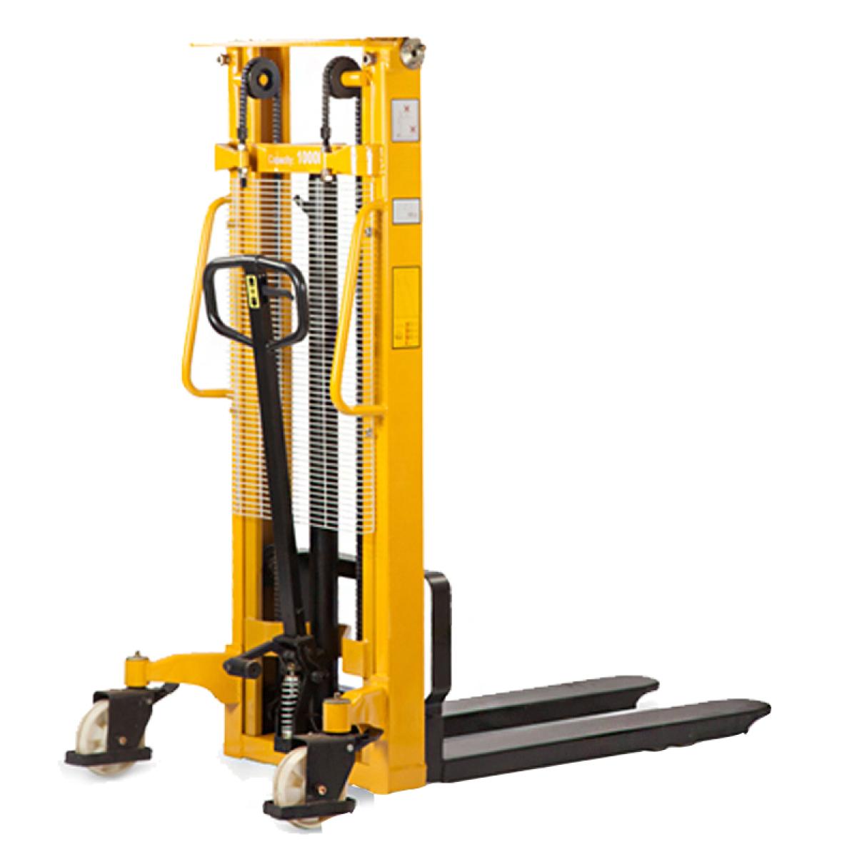 Ручной гидравлический штабелер RAKUDA PLH 1500 25 с раздвижными вилами (VILS)