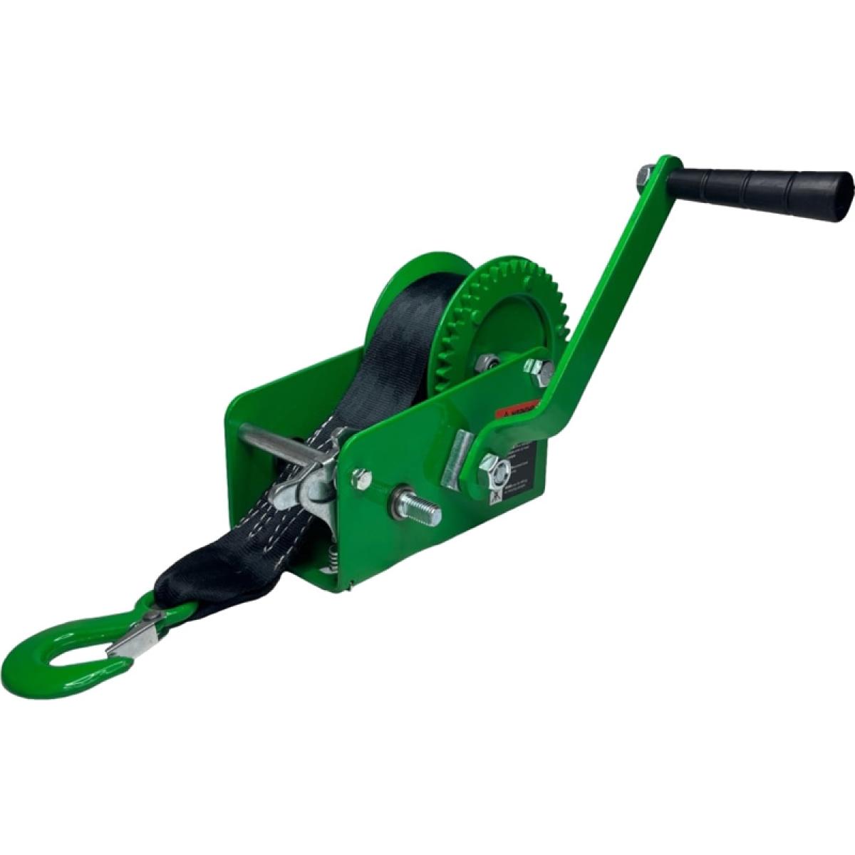 Лебедка ручная барабанная HITCH HW1100 (лента)