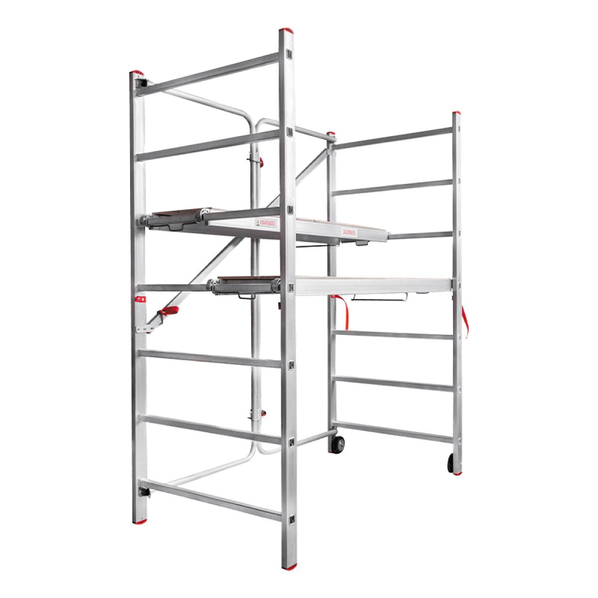 Вышка-тура складная Новая Высота NV 3460, помост 1,36х0,66 м, раб. выс. 3,25 м