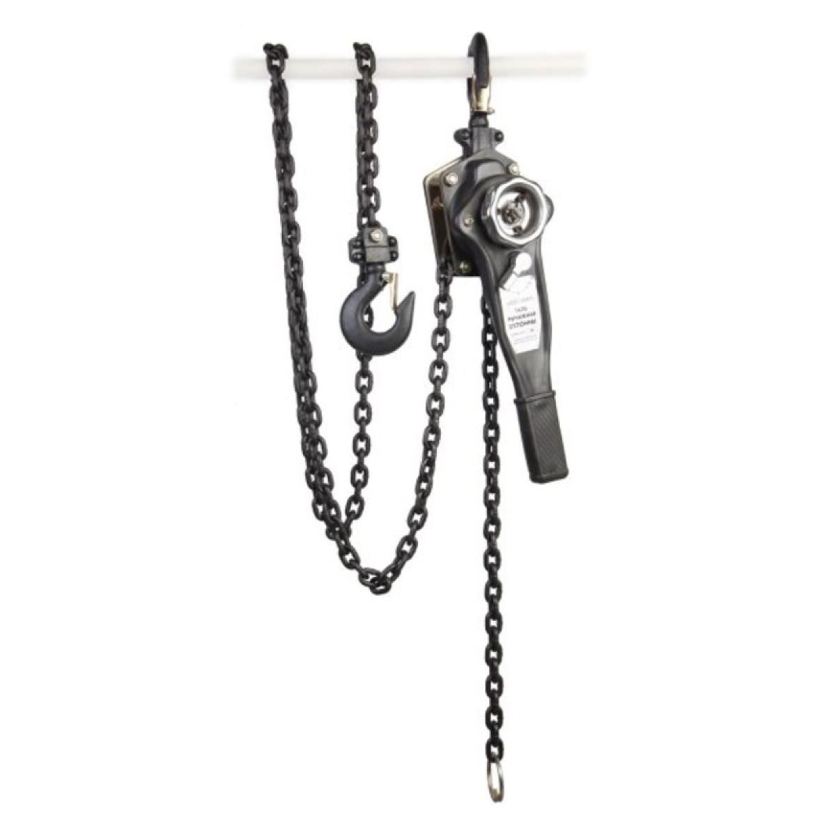 Таль рычажная WIEDERKRAFT WDK‐HSH‐A075X3 750 кг цепь 3 метра
