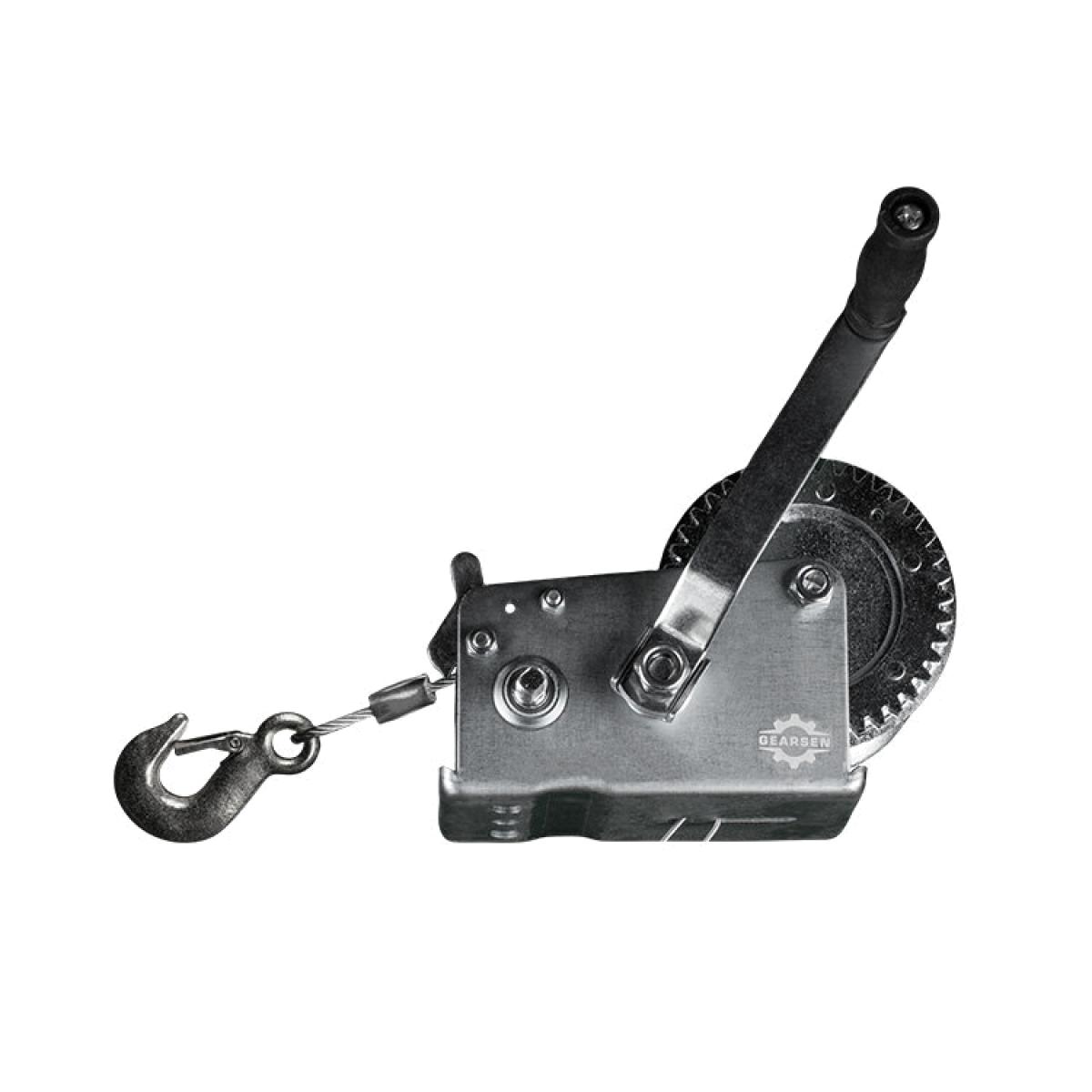 Лебедка ручная барабанная GEARSEN FD 1180 кг, 10 м (канат)