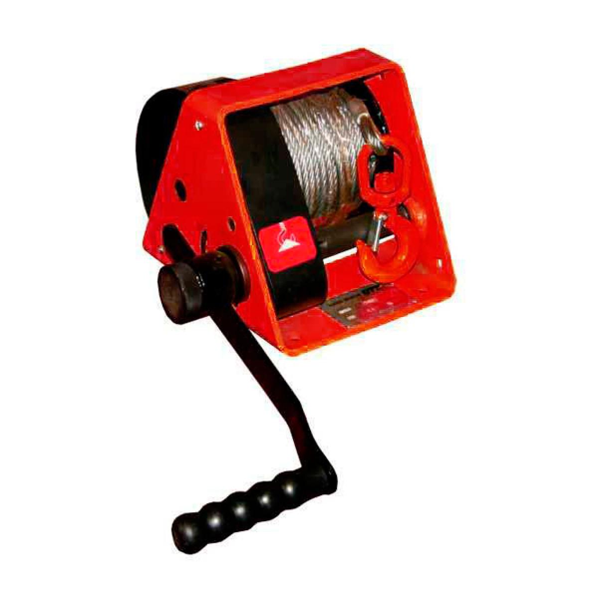 Лебедка барабанная OXLIFT GR-2000 (с канатом)