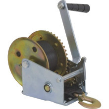 Лебедка ручная барабанная Калибр ЛБ-540Р с лентой