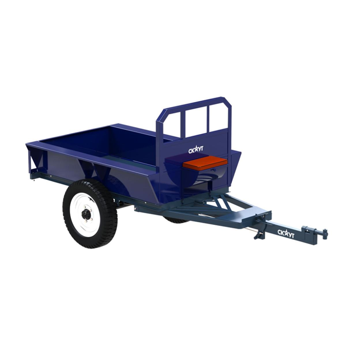 Прицеп (полуприцеп) СКАУТ 1ПТС-1T к мотоблоку