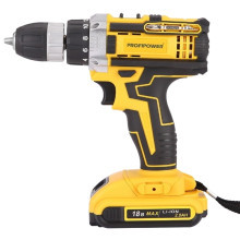 Дрель-шуруповерт ProfiPower DW-18N (18В, Li-Ion-2шт, 2,0 Ач, 35Нм,2 бита, в кейсе)