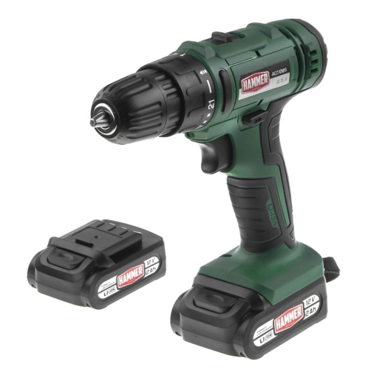 Аккумуляторный шуруповерт HAMMER ACD12BS