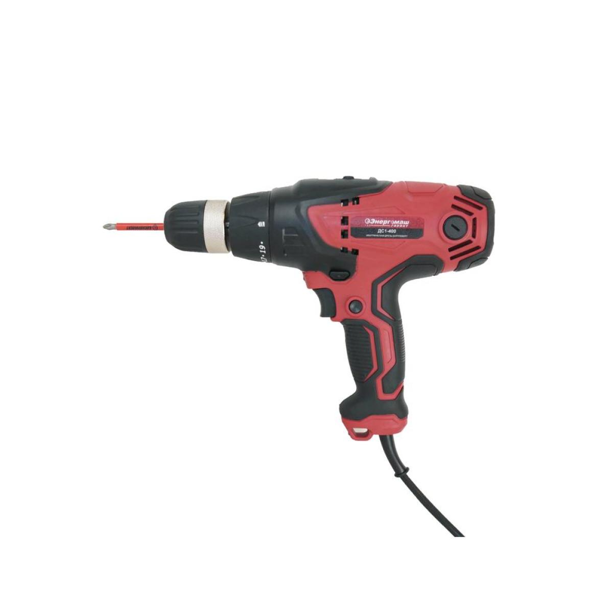 Сетевой шуруповерт Энергомаш ГАРАНТ ДС1-400