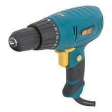 Электрическая дрель-шуруповерт FIT 280 Вт; 0-750 об/мин; БзП 10 мм; резкий наклон; 20 Нм 80007