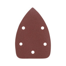 Треугольник шлифовальный PATRIOT на липучке / 140х140х80мм / Р100 / 5 отверстий / 5 шт / абразивный Треугольник шлифовальный PATRIOT на липучке / 140х140х80мм / Р100 / 5 отверстий / 5 шт / абразивный