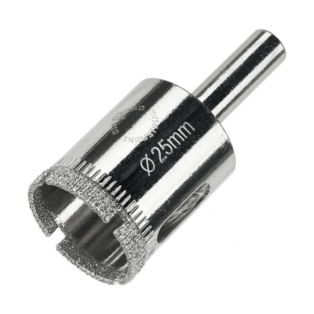 Алмазная коронка Diamond Industrial 25 мм по керамике, плитке и стеклу