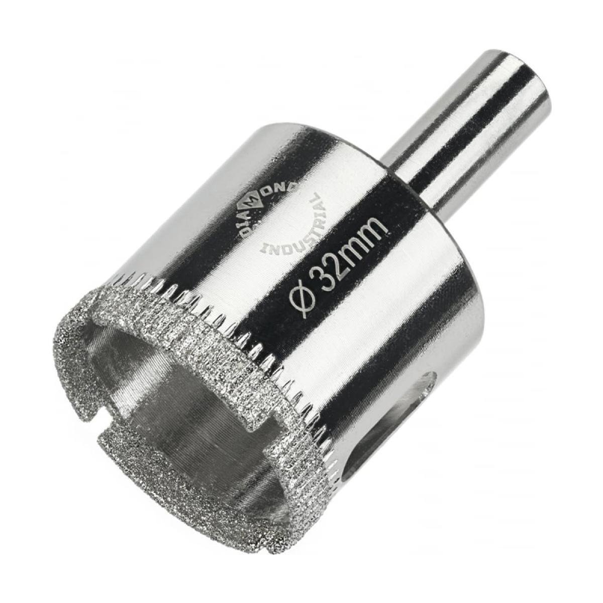 Алмазная коронка Diamond Industrial 32 мм по керамике, плитке и стеклу