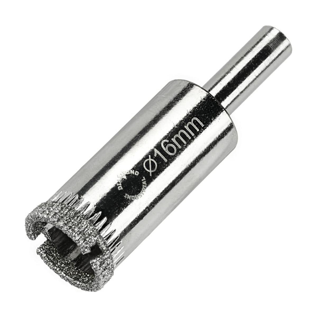 Алмазная коронка Diamond Industrial 16 мм по керамике, плитке и стеклу (2 шт.)