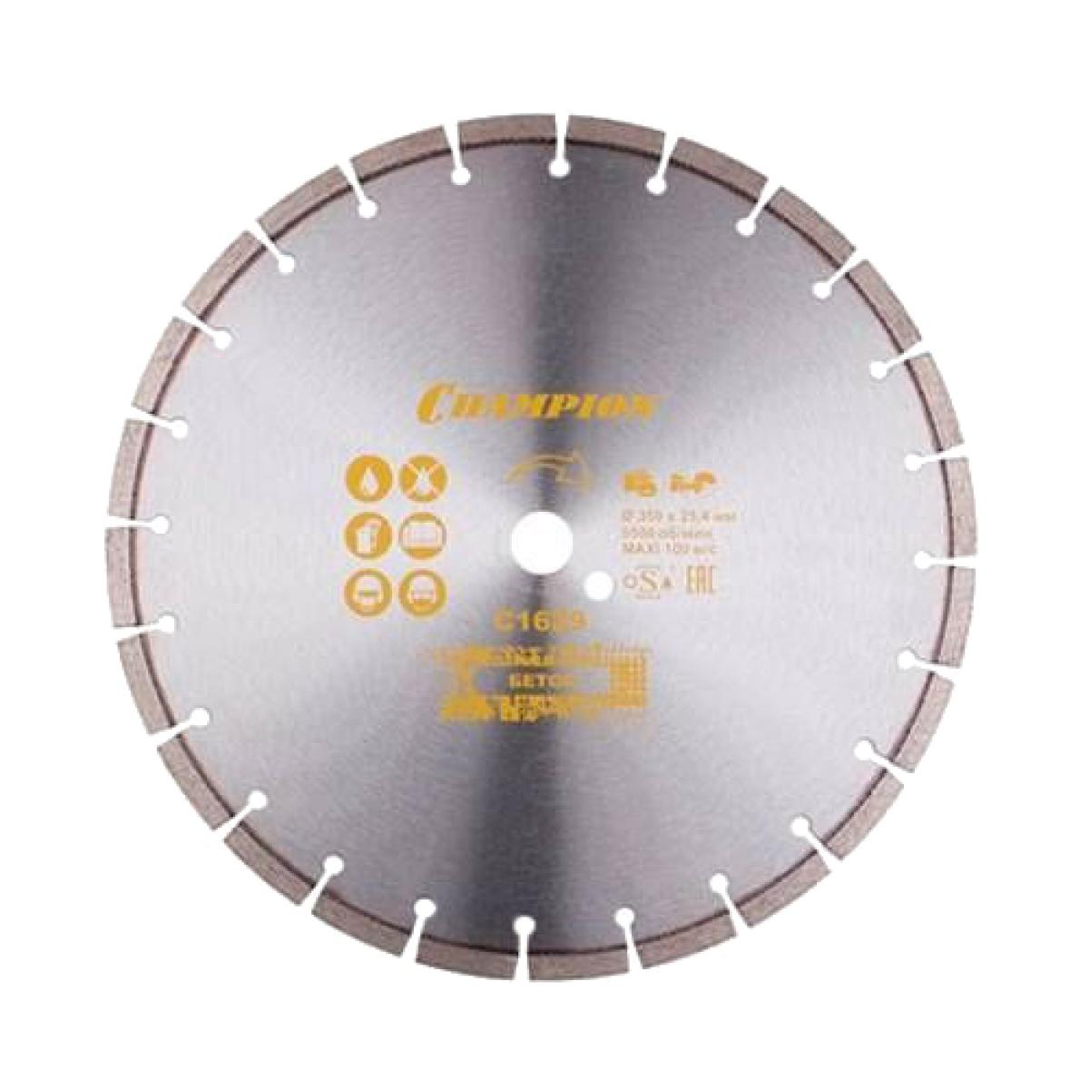 Диск алмазный по бетону Champion L 350/25,4/10 Concremax