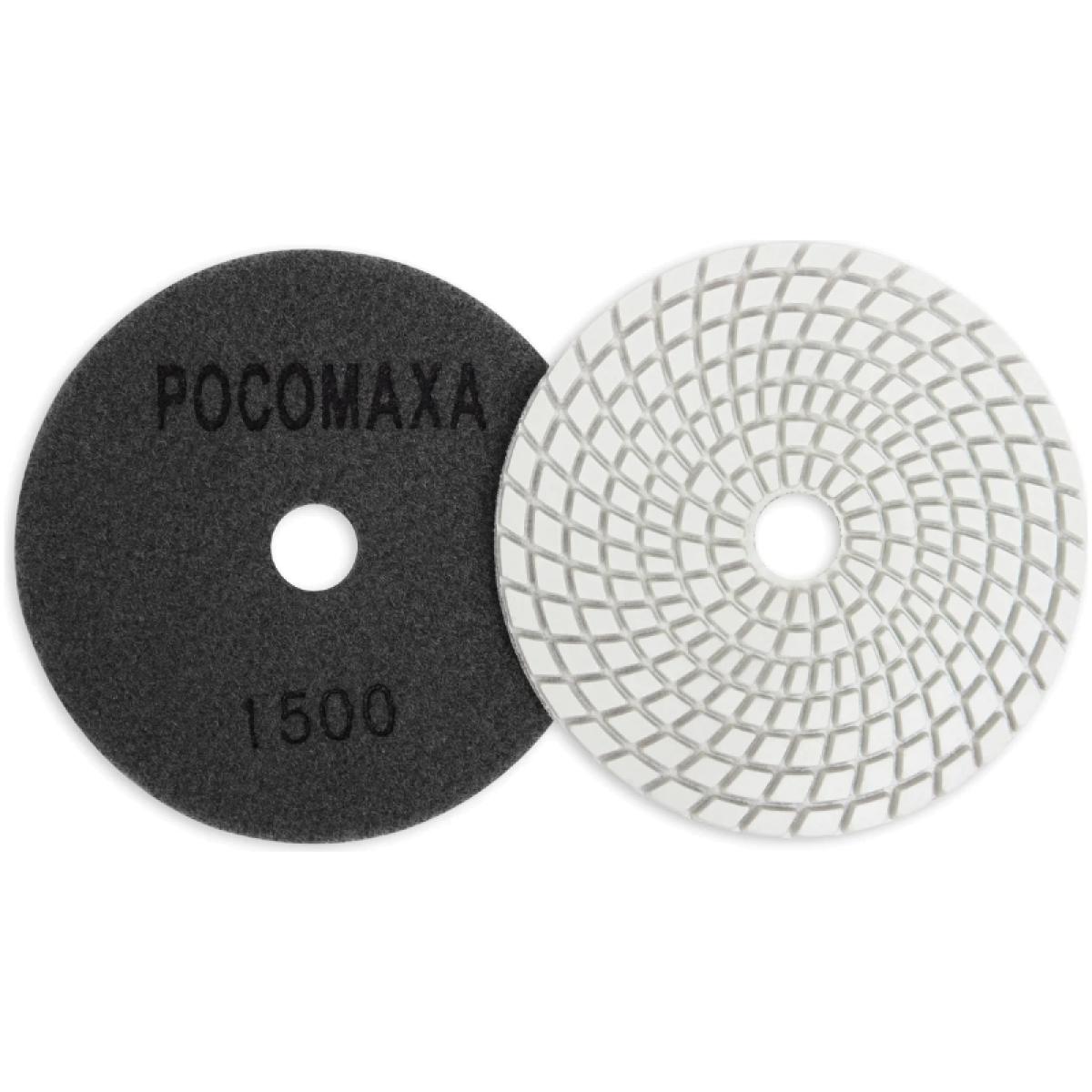 Алмазный гибкий шлифовальный круг 100 мм мокрая шлифовка зерно 1500 РОСОМАХА