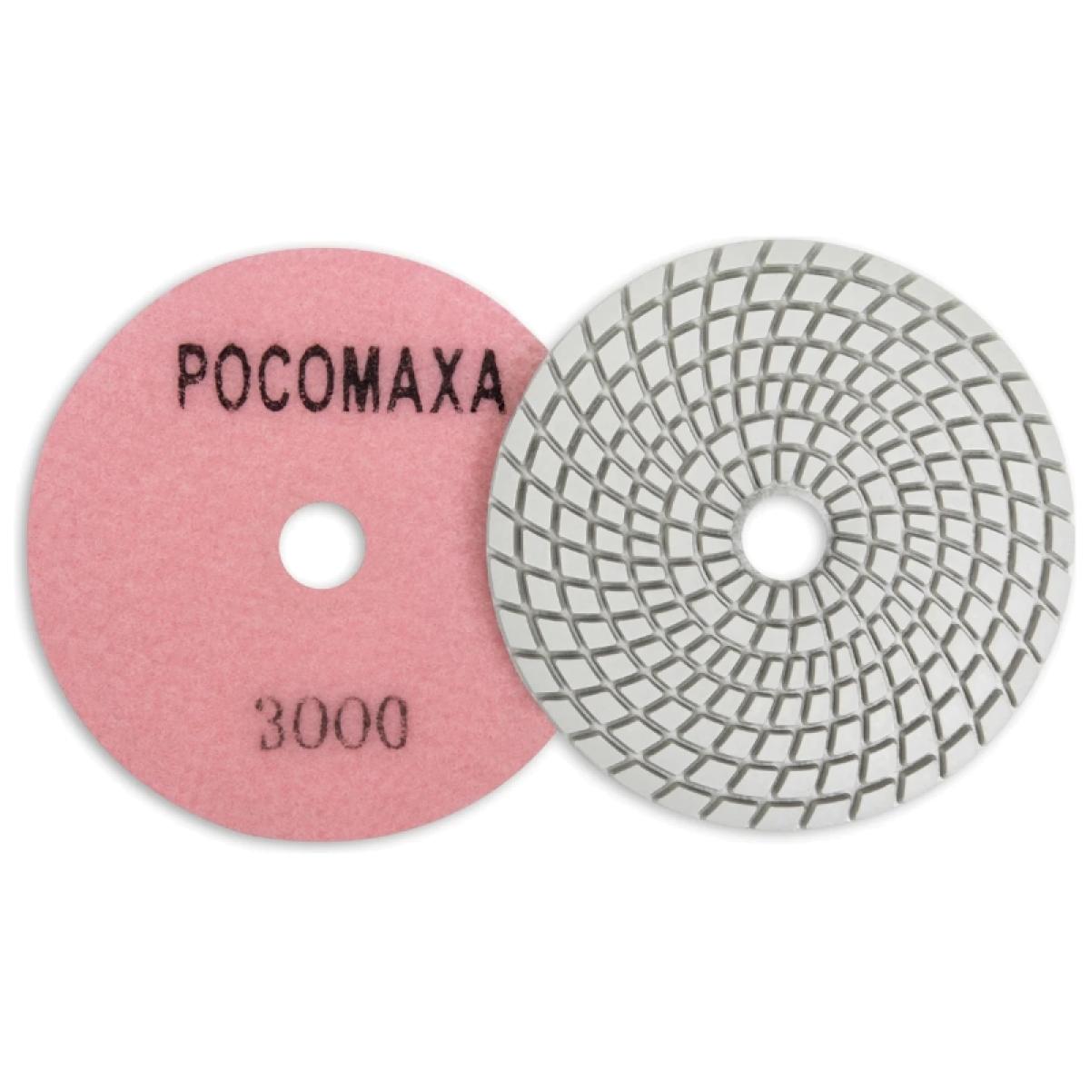 Алмазный гибкий шлифовальный круг 100 мм мокрая шлифовка зерно 3000 РОСОМАХА