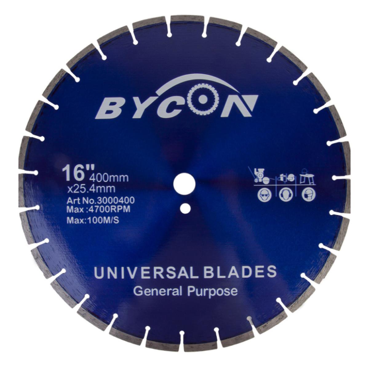 Универсальный алмазный диск BYCON LASER UNI d 400x25,4 (3000400)