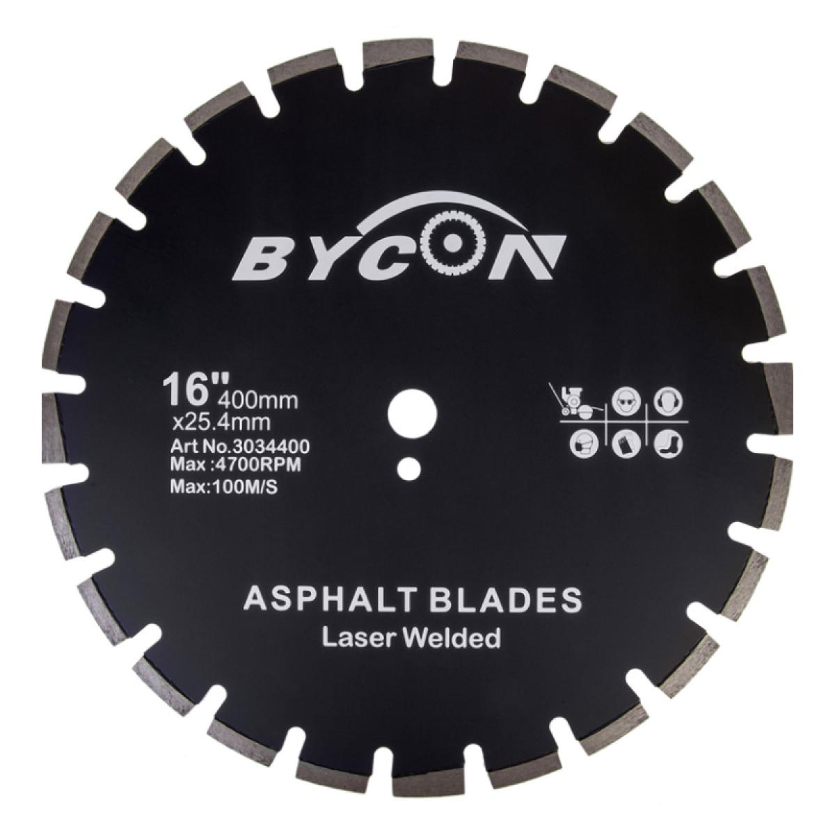 Алмазный сегментный диск BYCON LASER ASPHALT d 400x25,4