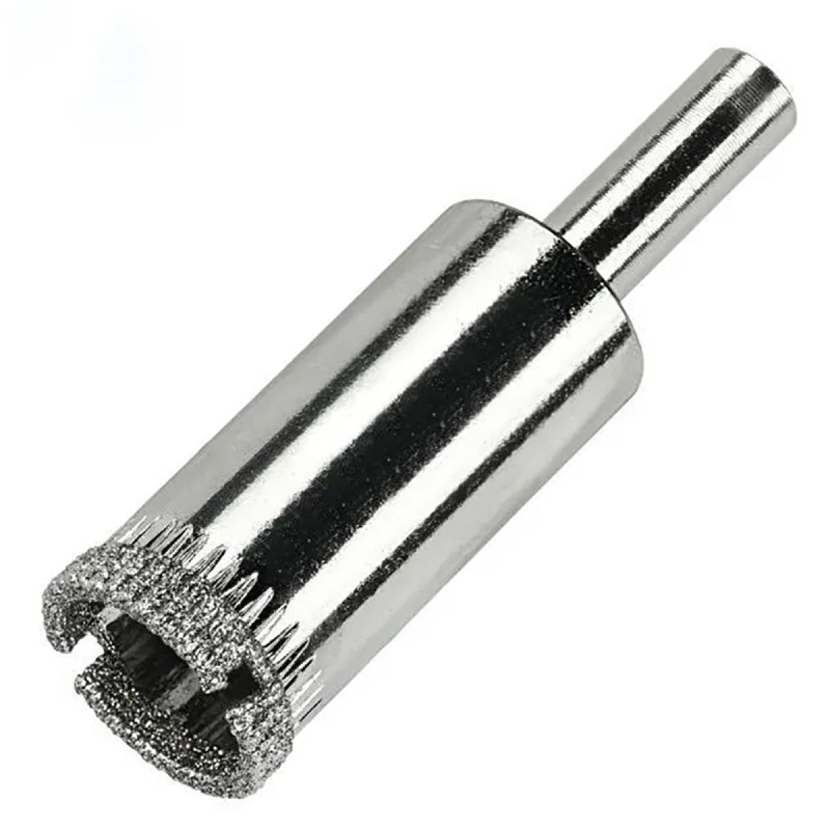 Коронка алмазная с центрирующим сверлом по керамограниту и керамике 18 мм РОСОМАХА