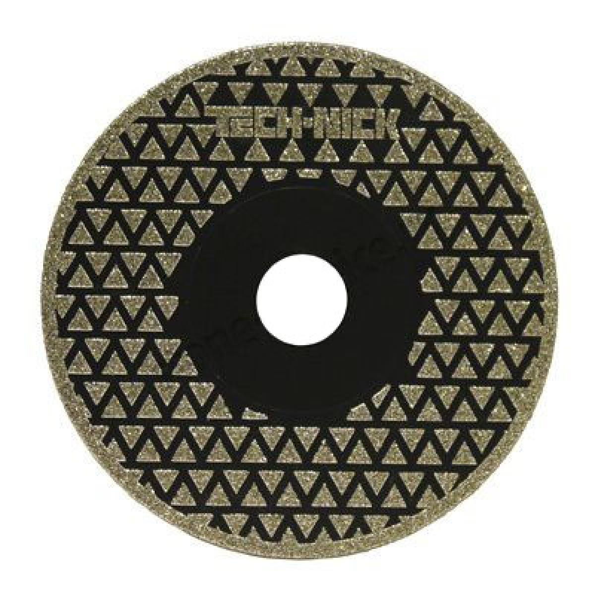 Диск гальванический TECH-NICK FLASH 125x22,2 отрезной/шлифовальный dry