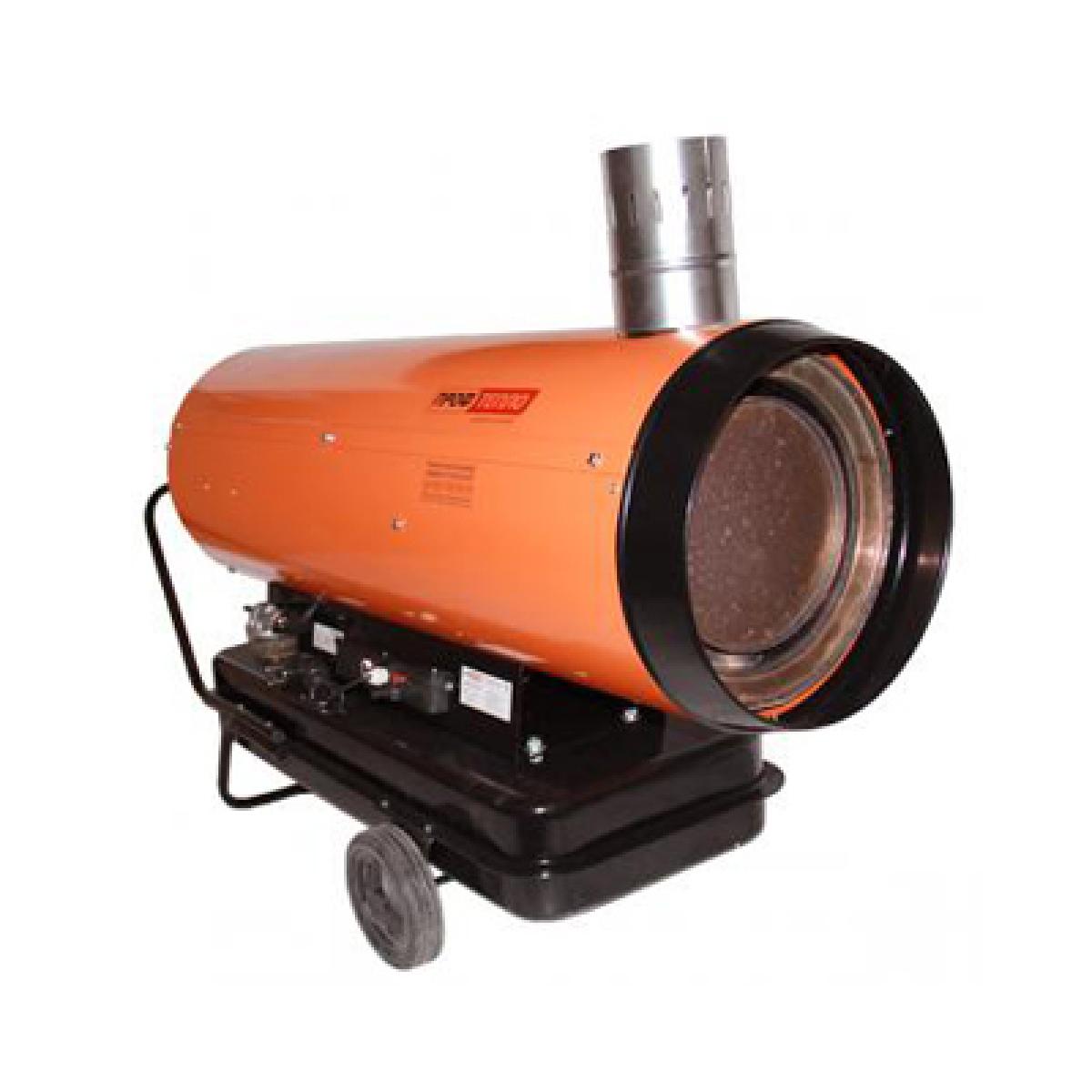 Тепловая пушка на дизтопливе непрямого нагрева ПРОФТЕПЛО ДН-52Н апельсин