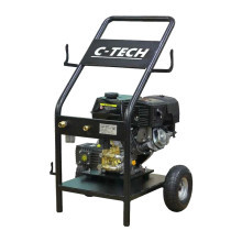 Бензиновая мойка высокого давления C-TECH (250 бар, до 900 л/ч, 13 лс) профессиональная мобильная
