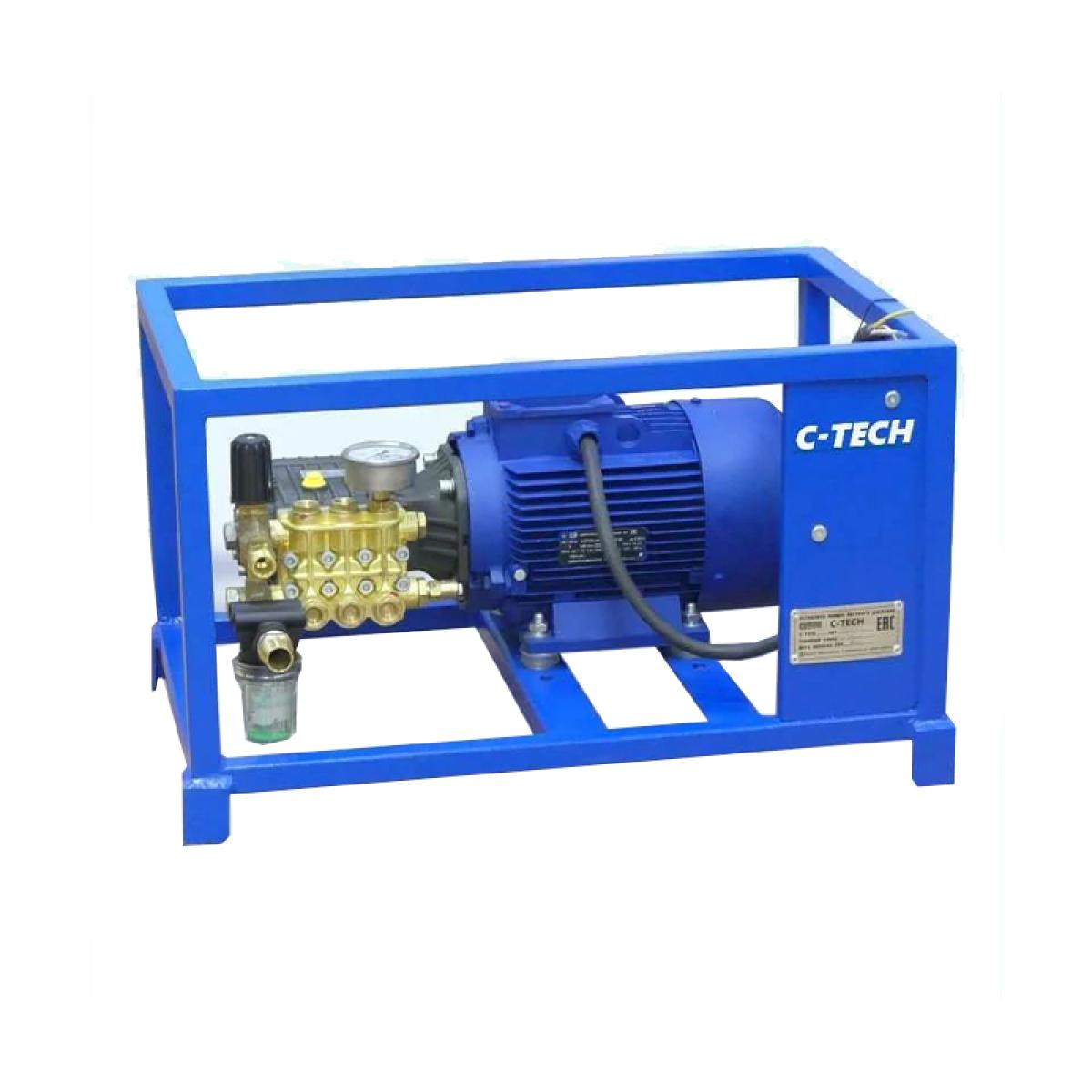 Установка моечная C-TECH NEXT ByPass (190 bar, до 840 л/ч, 4 квт) электрическая стационарная