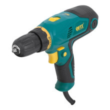 Электрическая дрель-шуруповерт FIT 300 Вт; 0-500/1650 об/мин; БзП 10 мм; резкий наклон; 25 Нм 80016