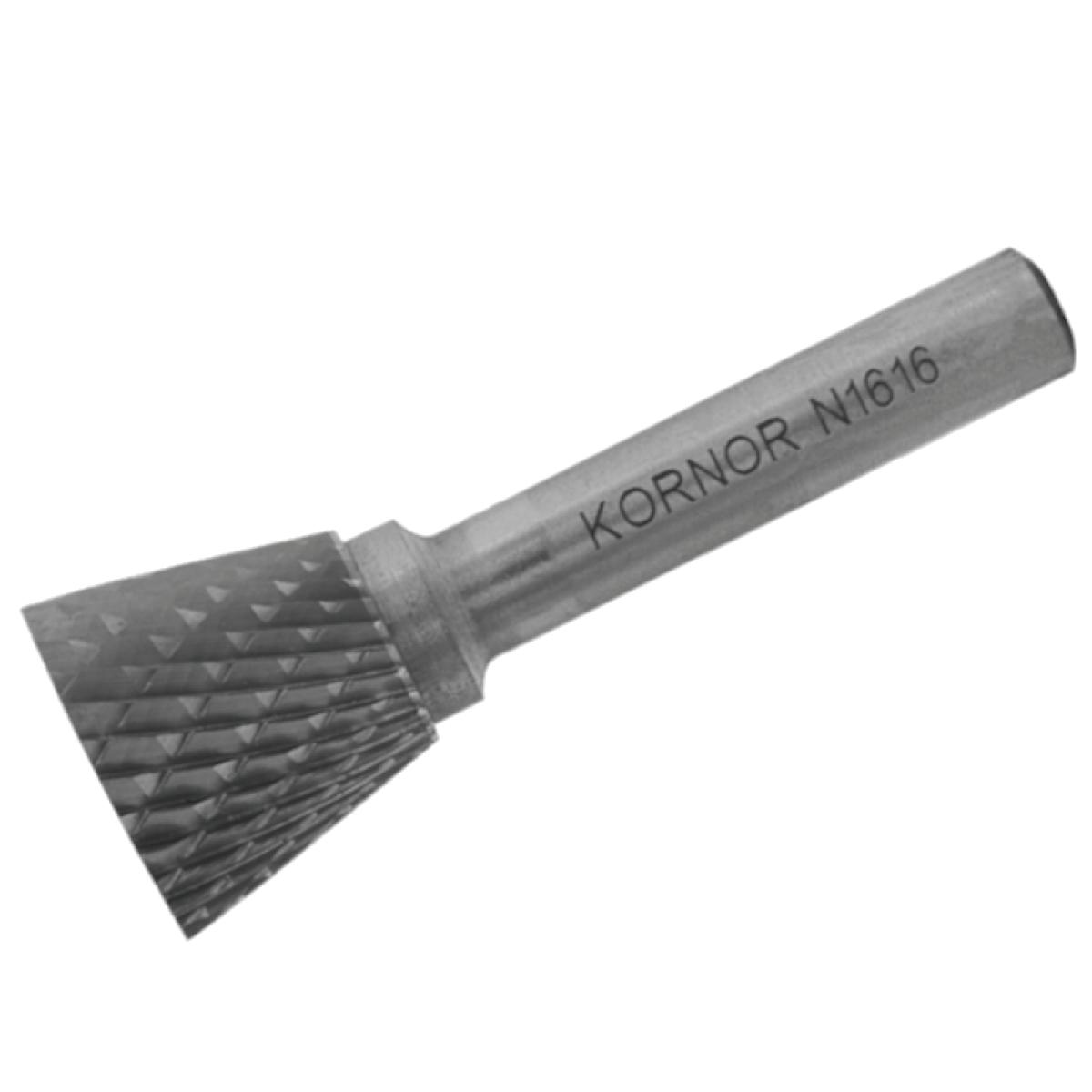 Борфреза обратный конус KORNOR N0307BM03 насечка двойная