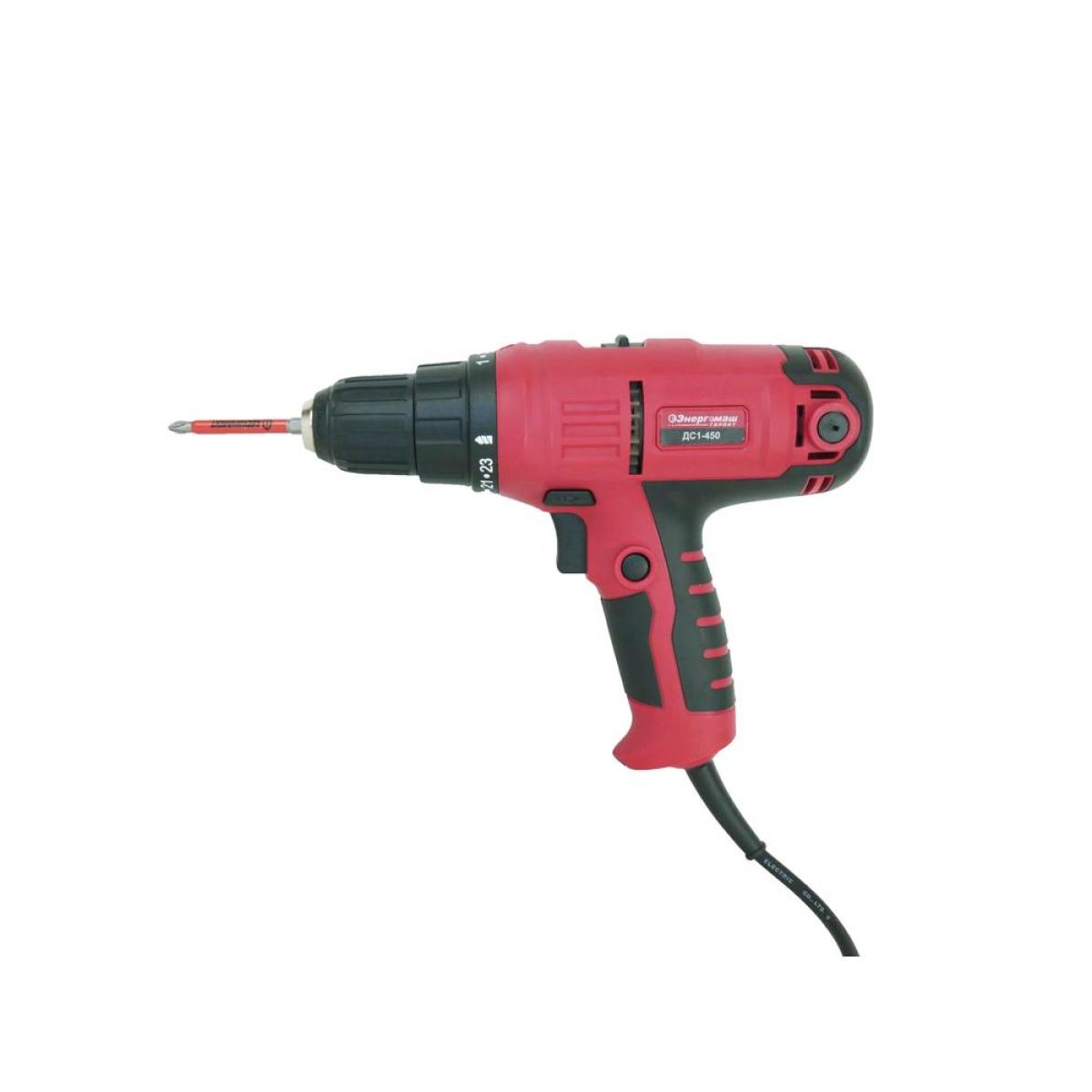 Сетевой шуруповерт Энергомаш ГАРАНТ ДС1-450