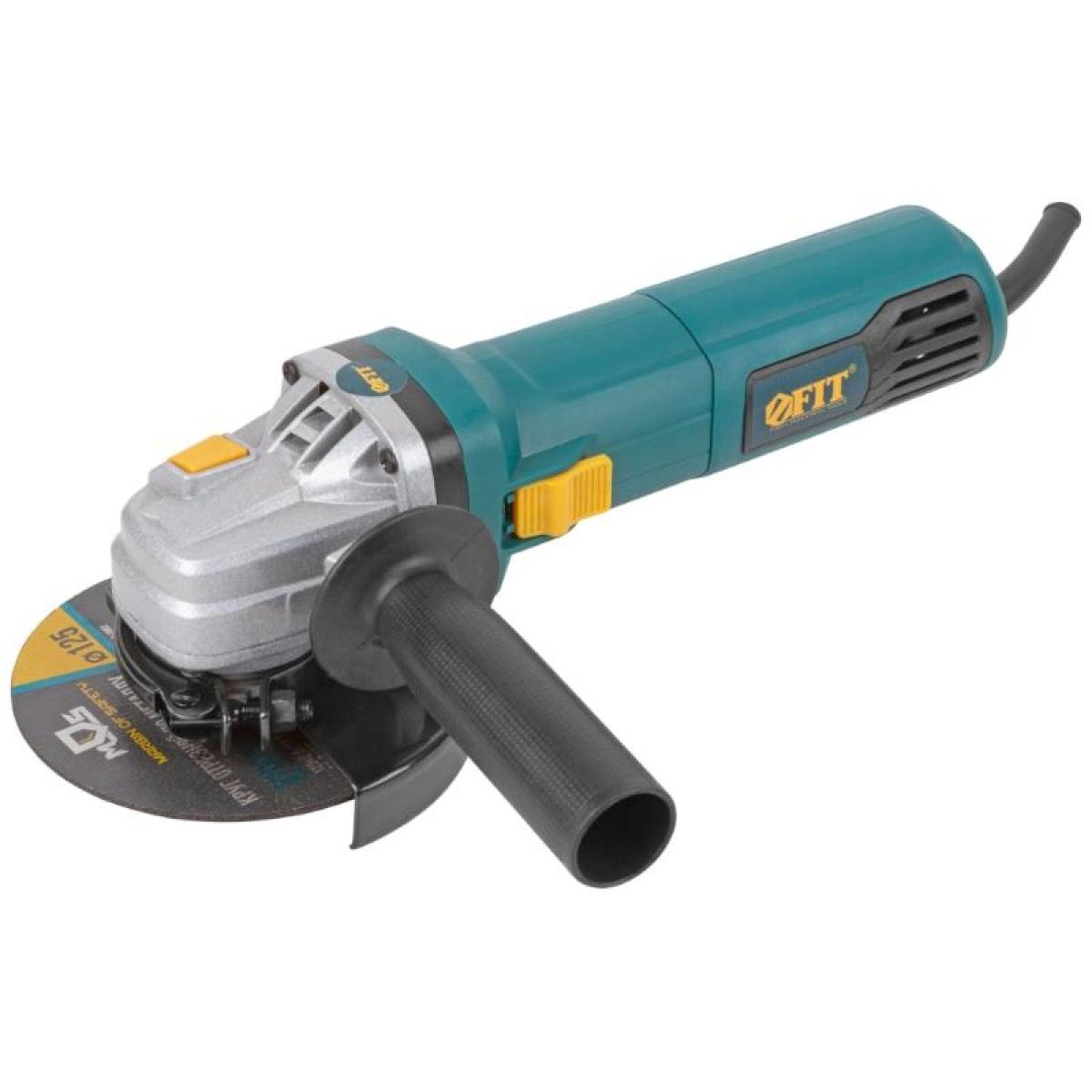 Шлифмашина угловая FIT 810 Вт; 5000-12000 об/мин; БсК 125 мм; 2,2 кг 80310