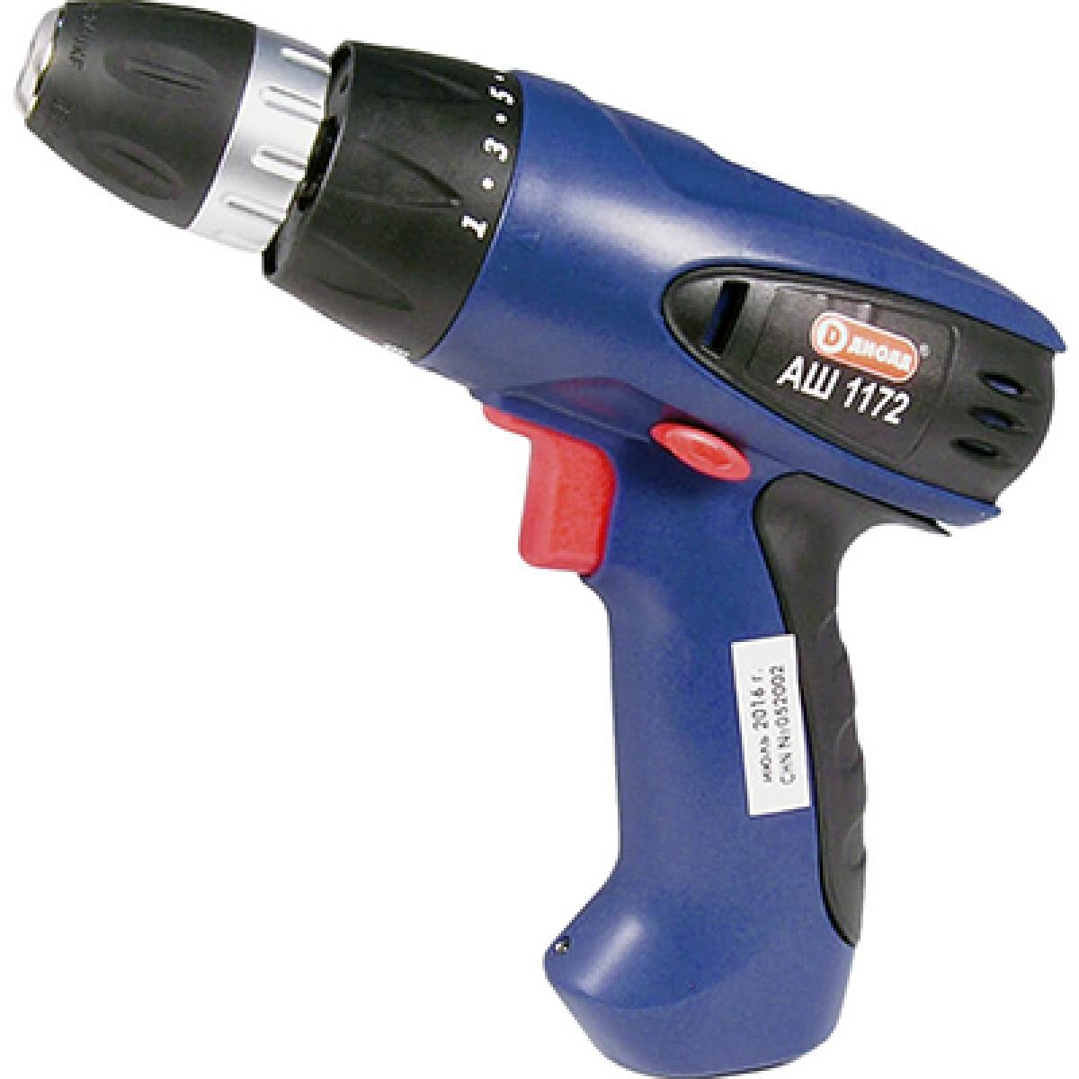 Шуруповерт аккумуляторный ДИОЛД АШ 1172